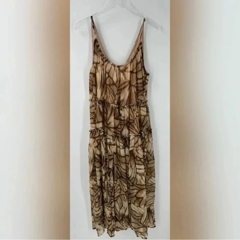 NEW Free People Julianna Maxi In Sand Combo B004